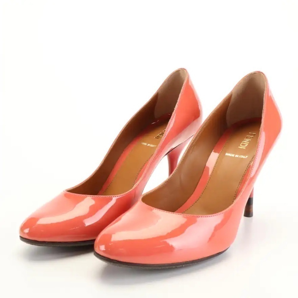 Fendi Leather Pumps with Stiletto Heels - Picture 8 of 8